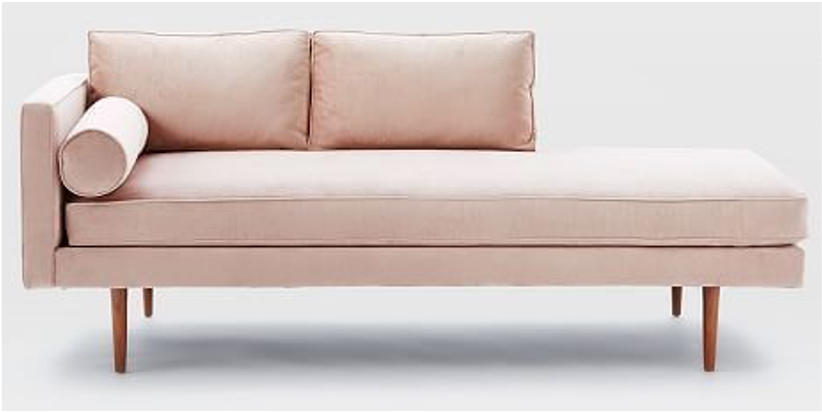 CRESCENT CHAISE SOFA