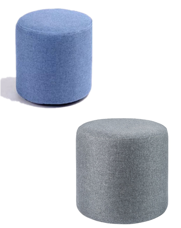 ROUND POUFFE