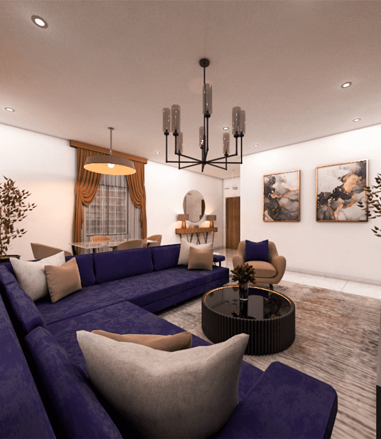 Prime Waters Living Area – Interiors by DIDI